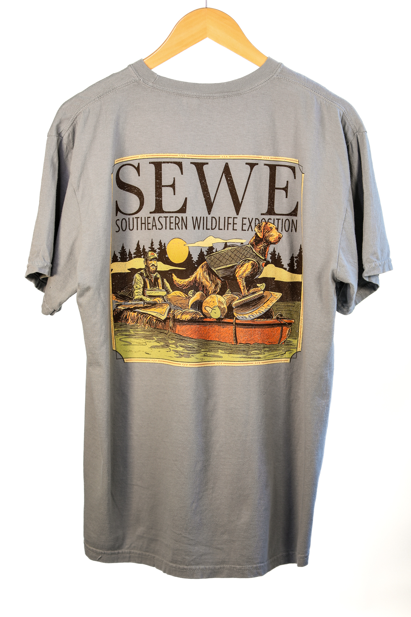 Up the River Pocket T-shirt in Granite - Shop the Southeastern